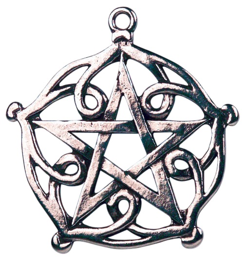 Goddess Freyja Pentagram Pendant
