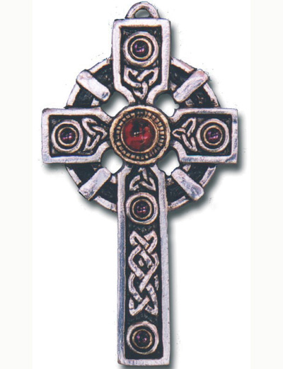 Large Celtic Cross Pendant for Protection