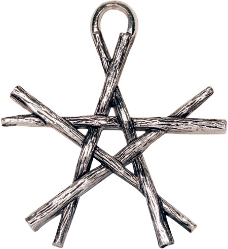 Pentagram of Wands Pendant