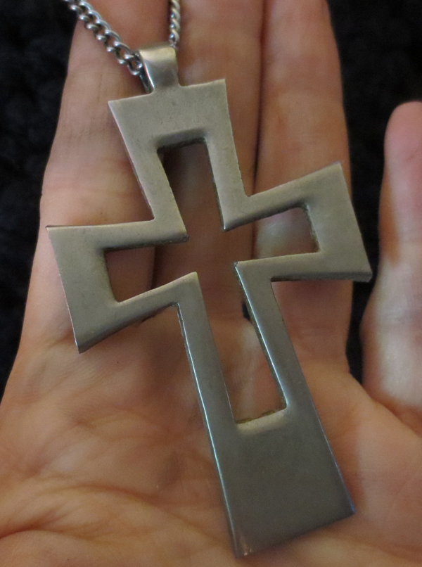 Vintage Large Cross Pendant