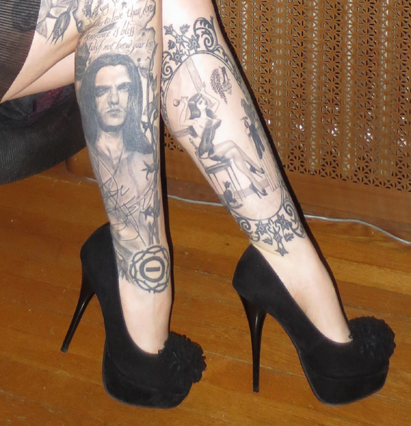5 inch black stiletto heels