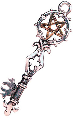 Key of Solomon Occult Pentagram Amulet Pendant