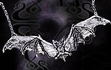 Gothic Bat Pendant