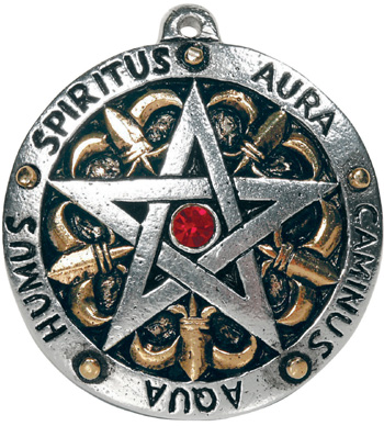 Sir Gawain Glyph Jewel Pentagram Pendant