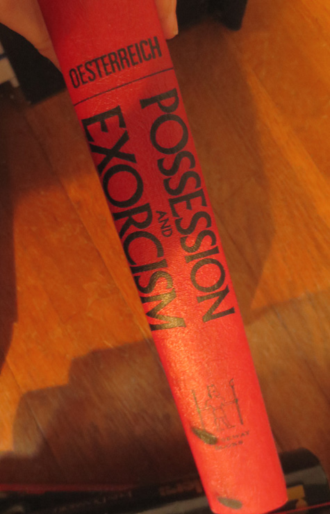 Possession and Exorcism Book Oesterreich RARE 1974 OOP