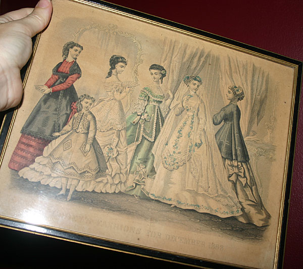 Victorian Fashions Print
