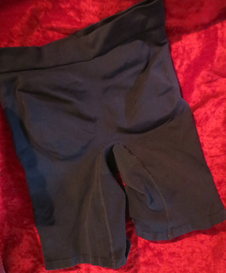 Vintage Black Butt Lifter Shaper Girdle Panties Medium